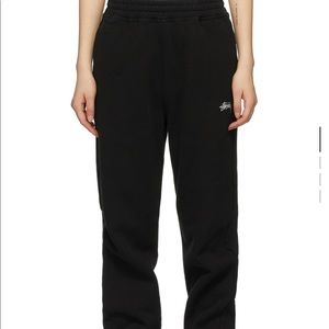 STUSSY LOGO SWEAT PANTS
